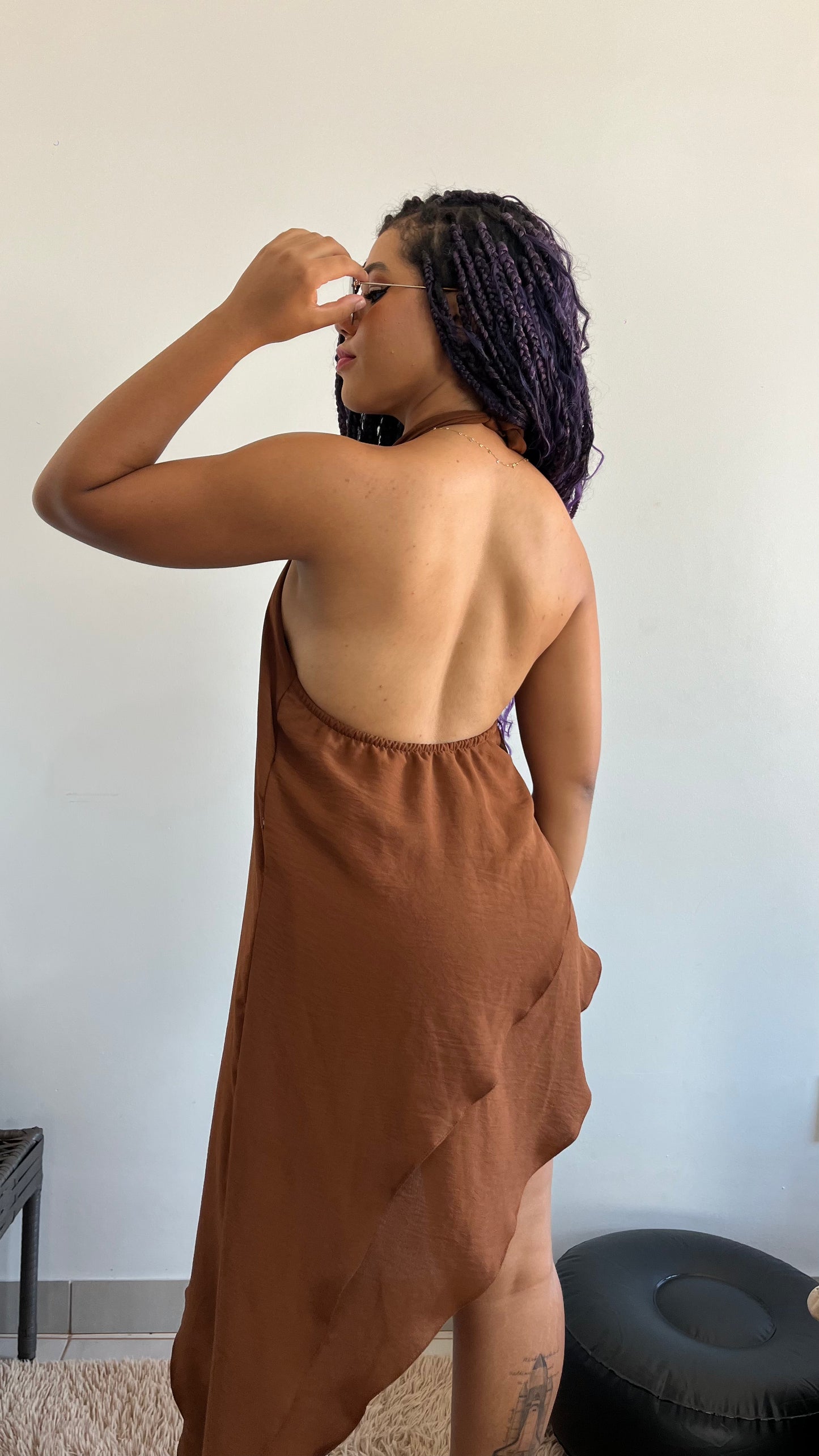 VESTIDO CASCATA - Linhas do infinito