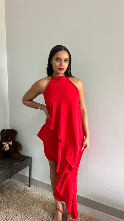 VESTIDO CASCATA - Linhas do infinito