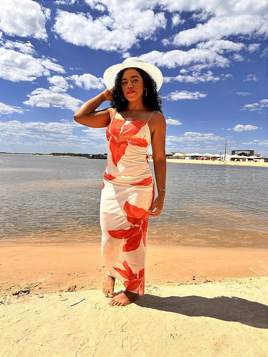 VESTIDO AURORA — Suave como o nascer do dia, forte como o seu recomeço